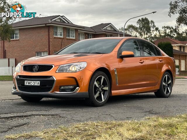 2017 HOLDEN COMMODORE SV6 VF II MY17 4D SEDAN