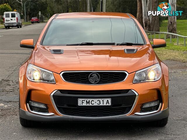 2017 HOLDEN COMMODORE SV6 VF II MY17 4D SEDAN