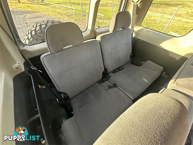 2010 NISSAN PATROL ST (4x4) GU VII 4D WAGON