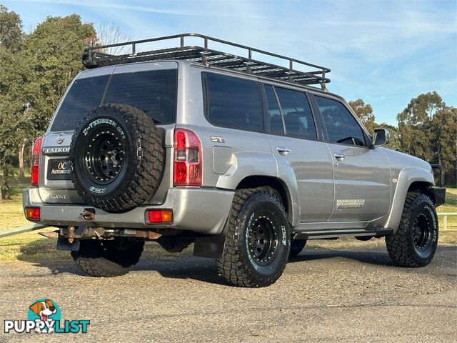 2010 NISSAN PATROL ST (4x4) GU VII 4D WAGON