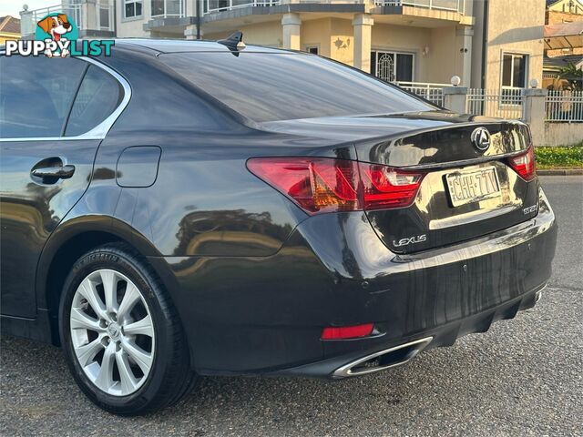 2012 LEXUS GS250 LUXURY GRL11R 4D SEDAN