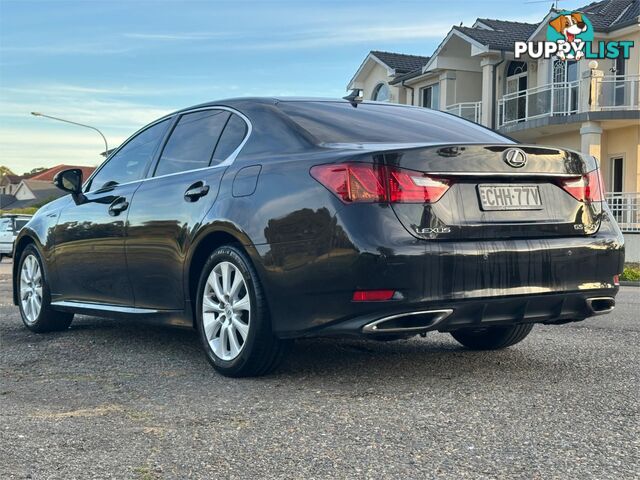 2012 LEXUS GS250 LUXURY GRL11R 4D SEDAN