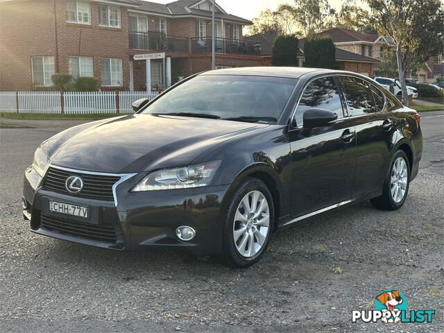2012 LEXUS GS250 LUXURY GRL11R 4D SEDAN