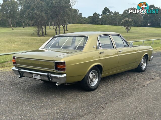 1970 FORD FAIRMONT  XW 4D SEDAN