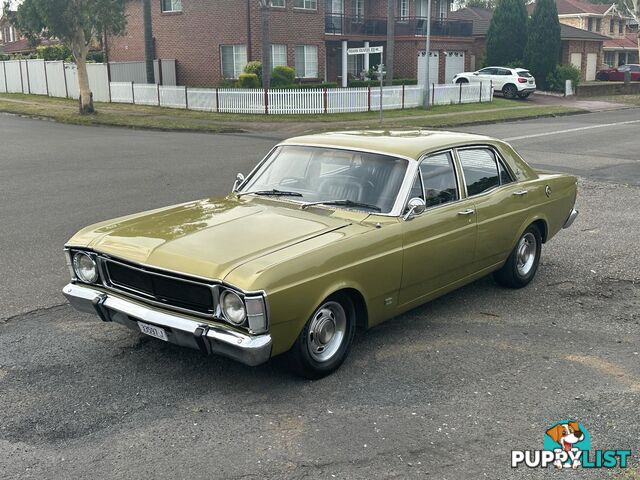 1970 FORD FAIRMONT  XW 4D SEDAN