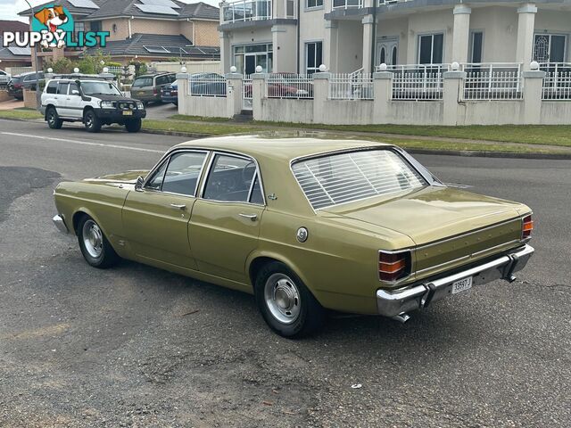 1970 FORD FAIRMONT  XW 4D SEDAN