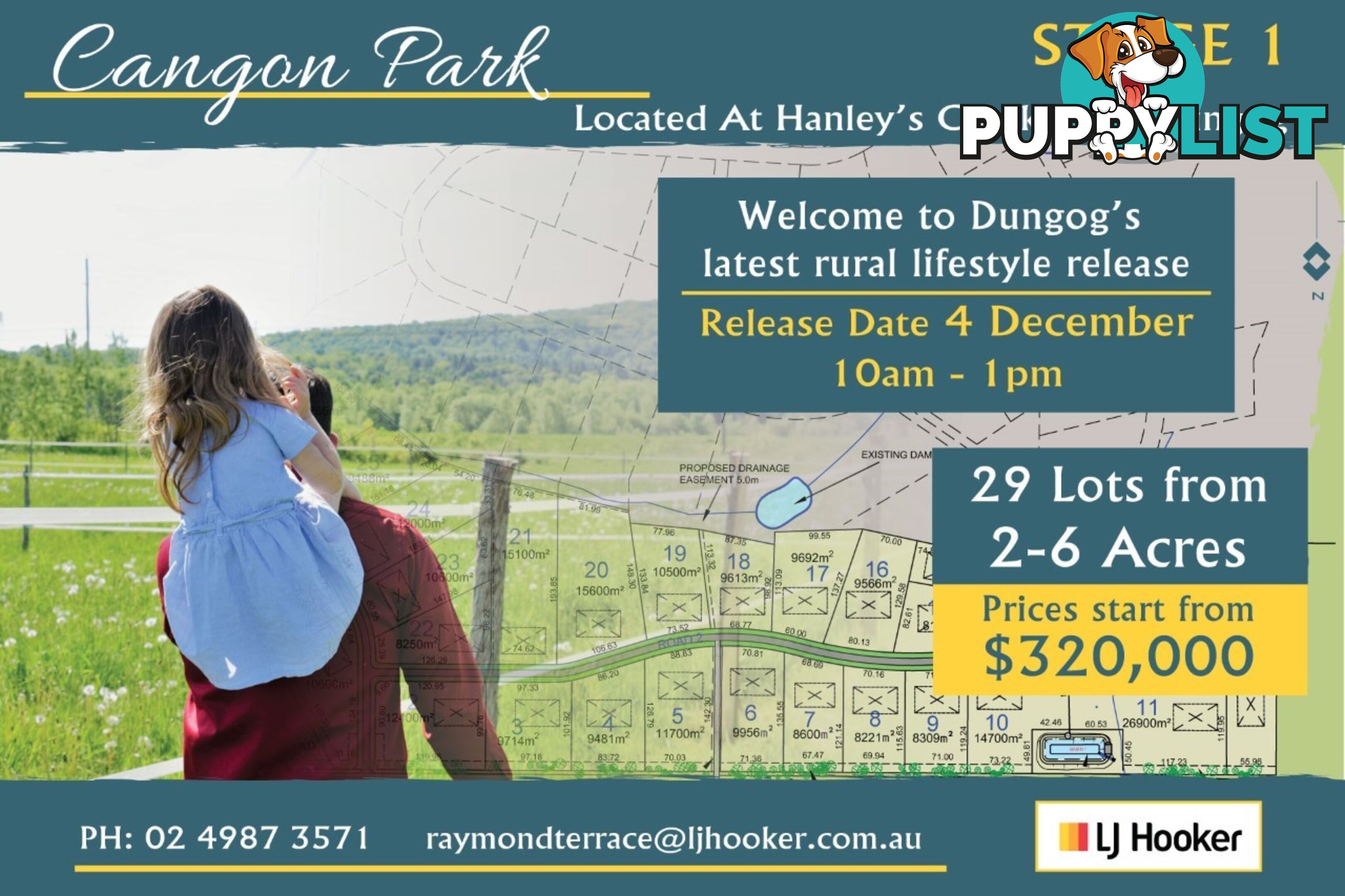 Lot 14/Lot 16 Hanleys Creek Road DUNGOG NSW 2420