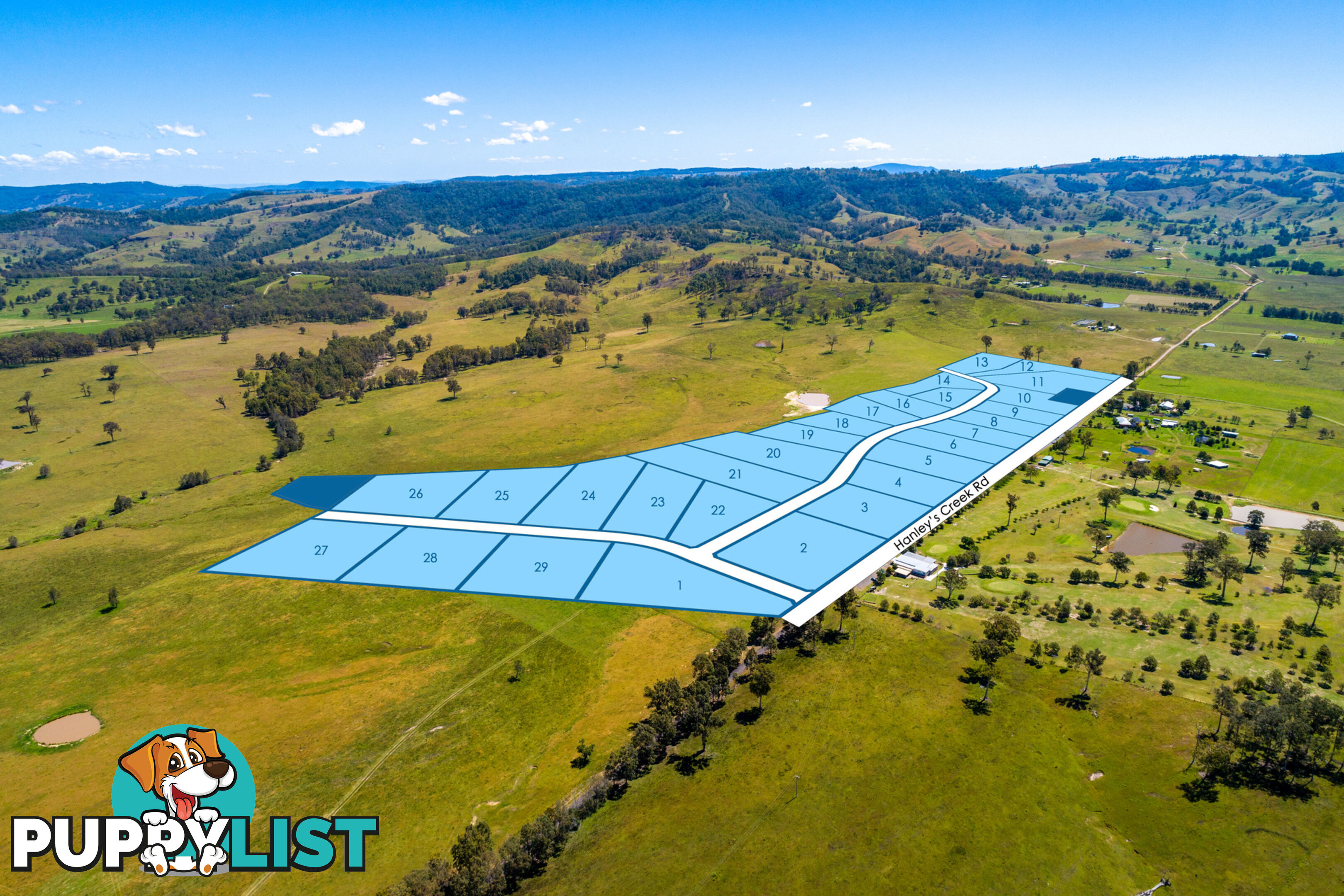 Lot 14/Lot 16 Hanleys Creek Road DUNGOG NSW 2420