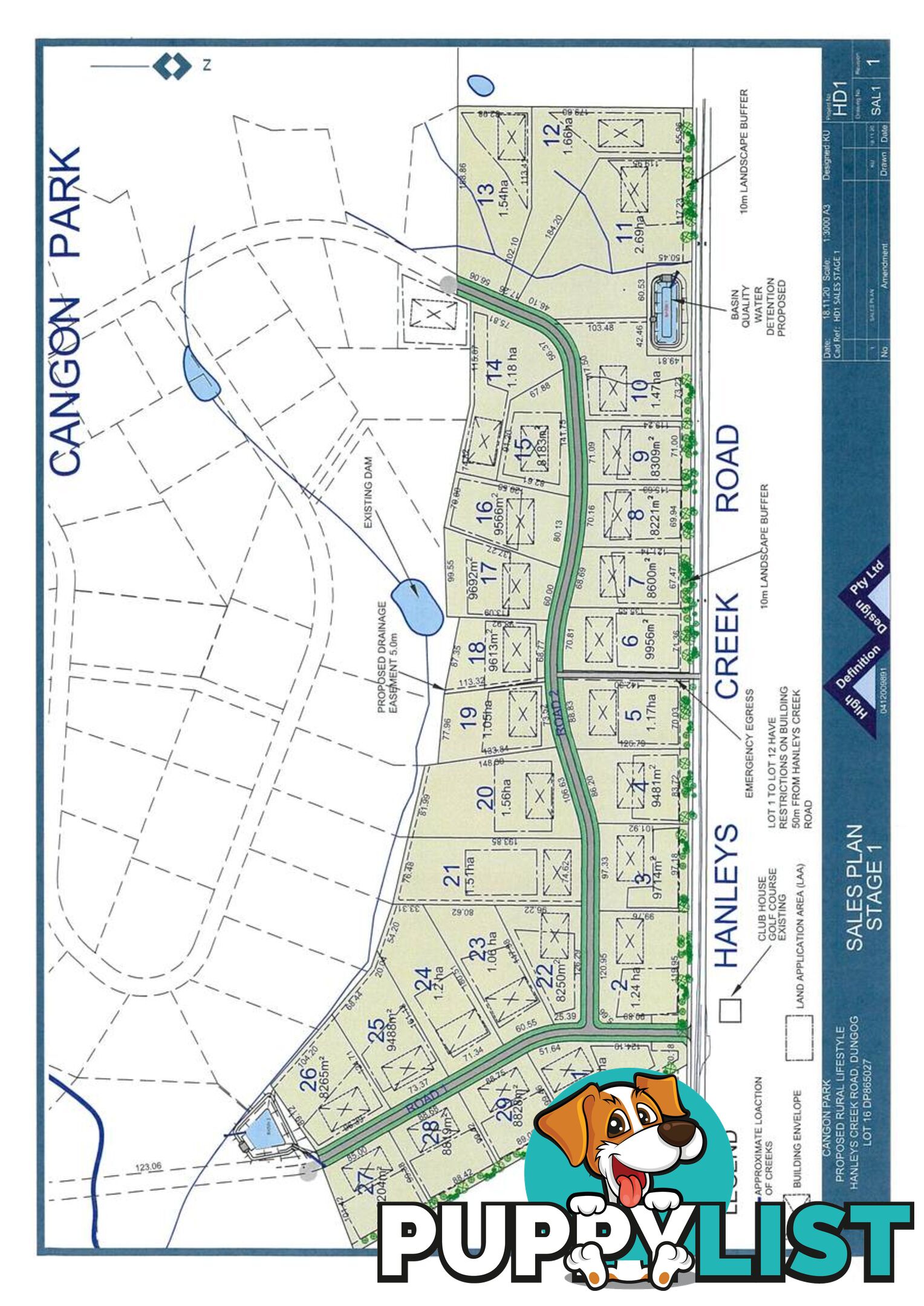 Lot 15/Lot 16 Hanleys Creek Road DUNGOG NSW 2420