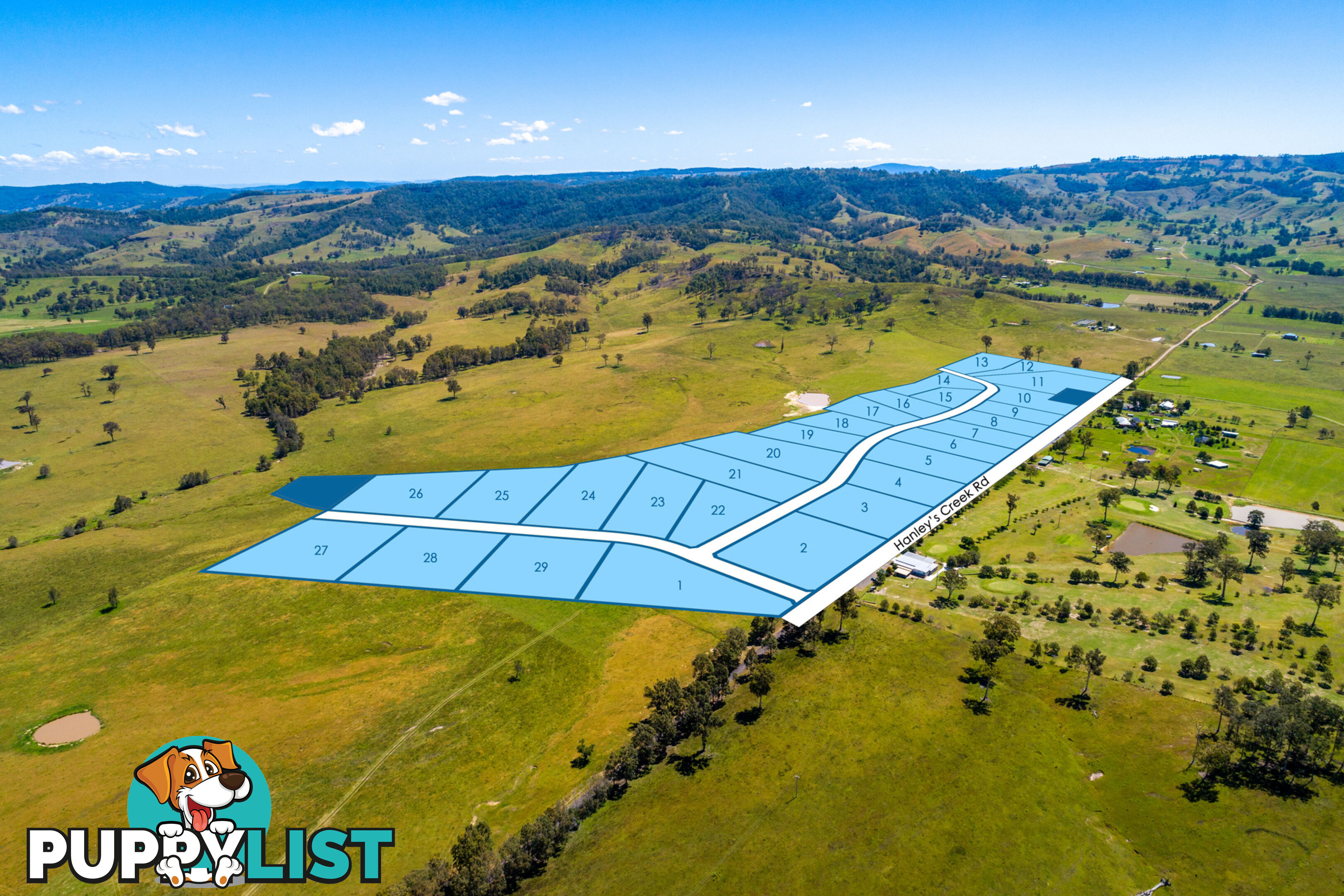 Lot 15/Lot 16 Hanleys Creek Road DUNGOG NSW 2420