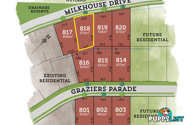 Lot 818/ Milkhouse Drive RAYMOND TERRACE NSW 2324