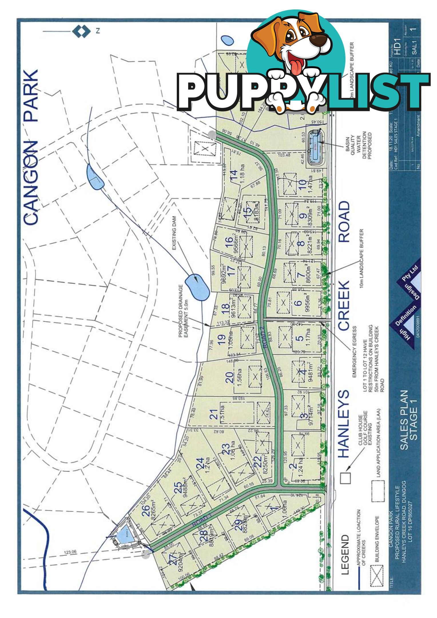 Lot 12/Lot 16 Hanleys Creek Road DUNGOG NSW 2420