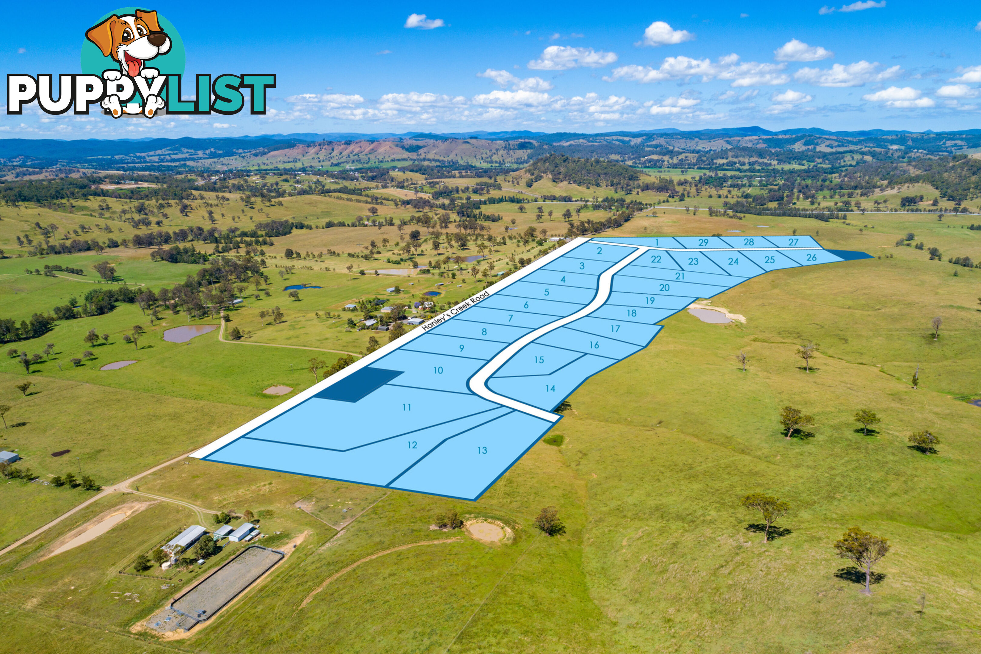 Lot 12/Lot 16 Hanleys Creek Road DUNGOG NSW 2420