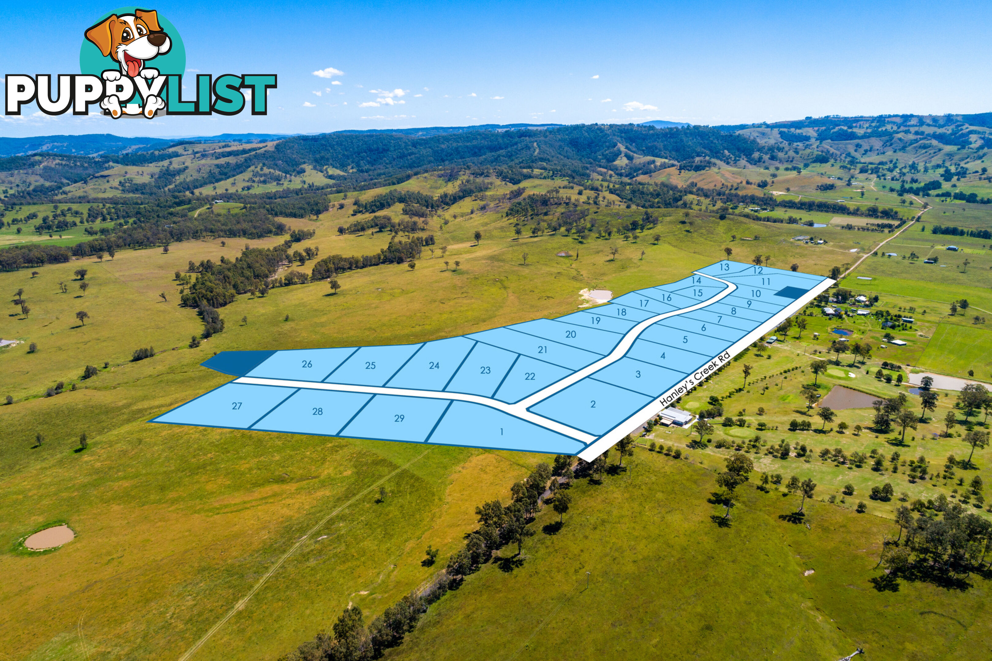 Lot 12/Lot 16 Hanleys Creek Road DUNGOG NSW 2420