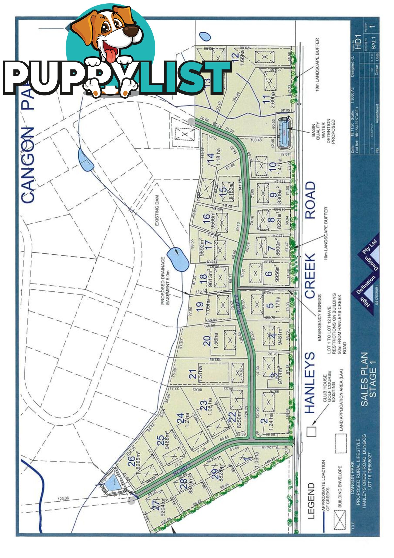 Lot 2/Lot 16 Hanleys Creek Road DUNGOG NSW 2420