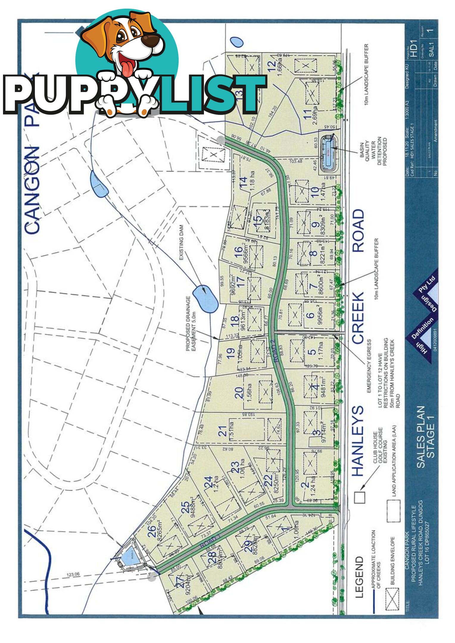 Lot 24/Lot 16 Hanleys Creek Road DUNGOG NSW 2420