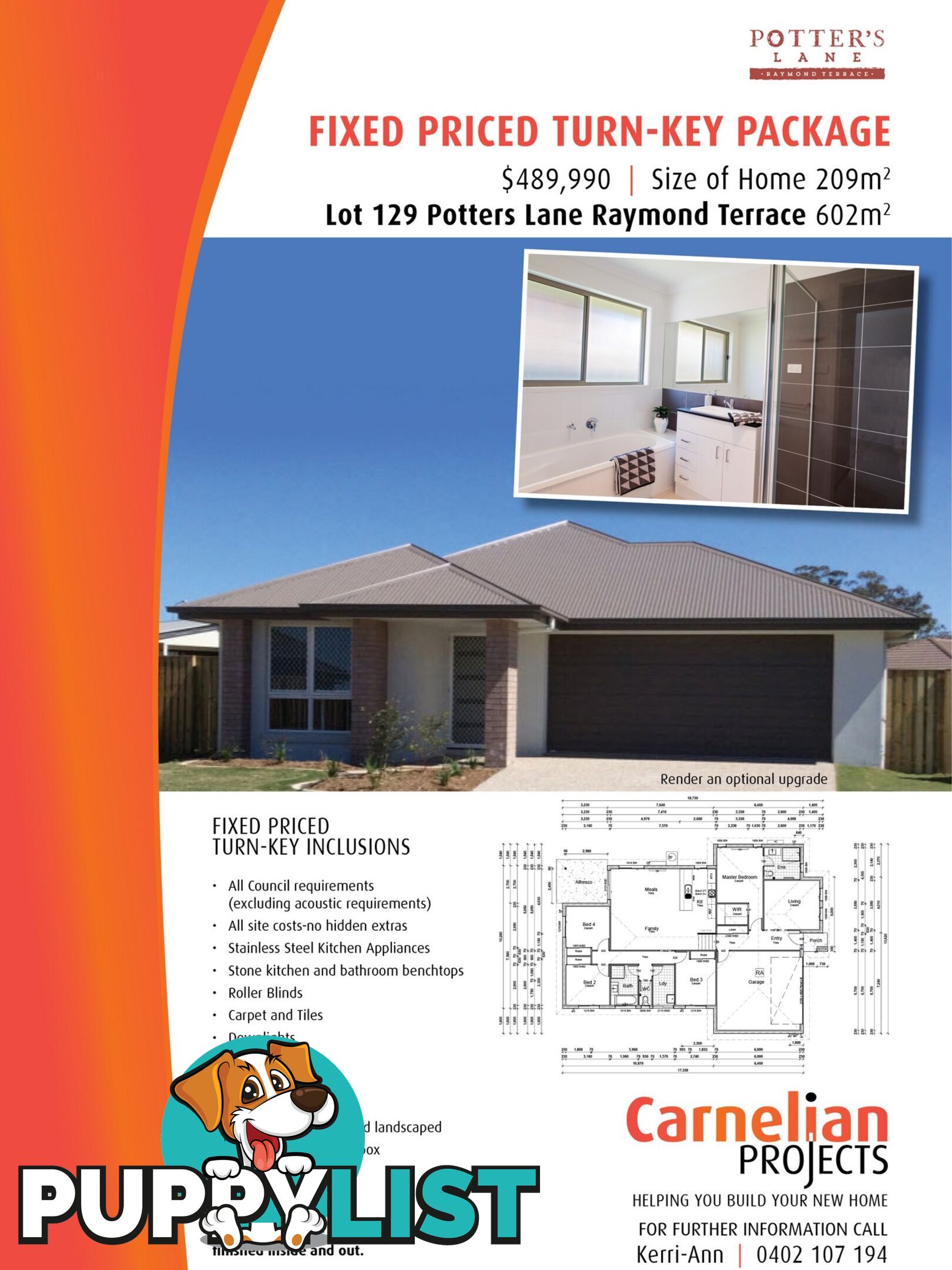 Lot 129 Rosie Road RAYMOND TERRACE NSW 2324