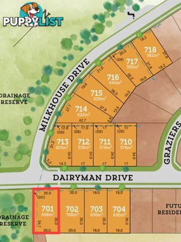 Lot 701 Dairyman Drive RAYMOND TERRACE NSW 2324