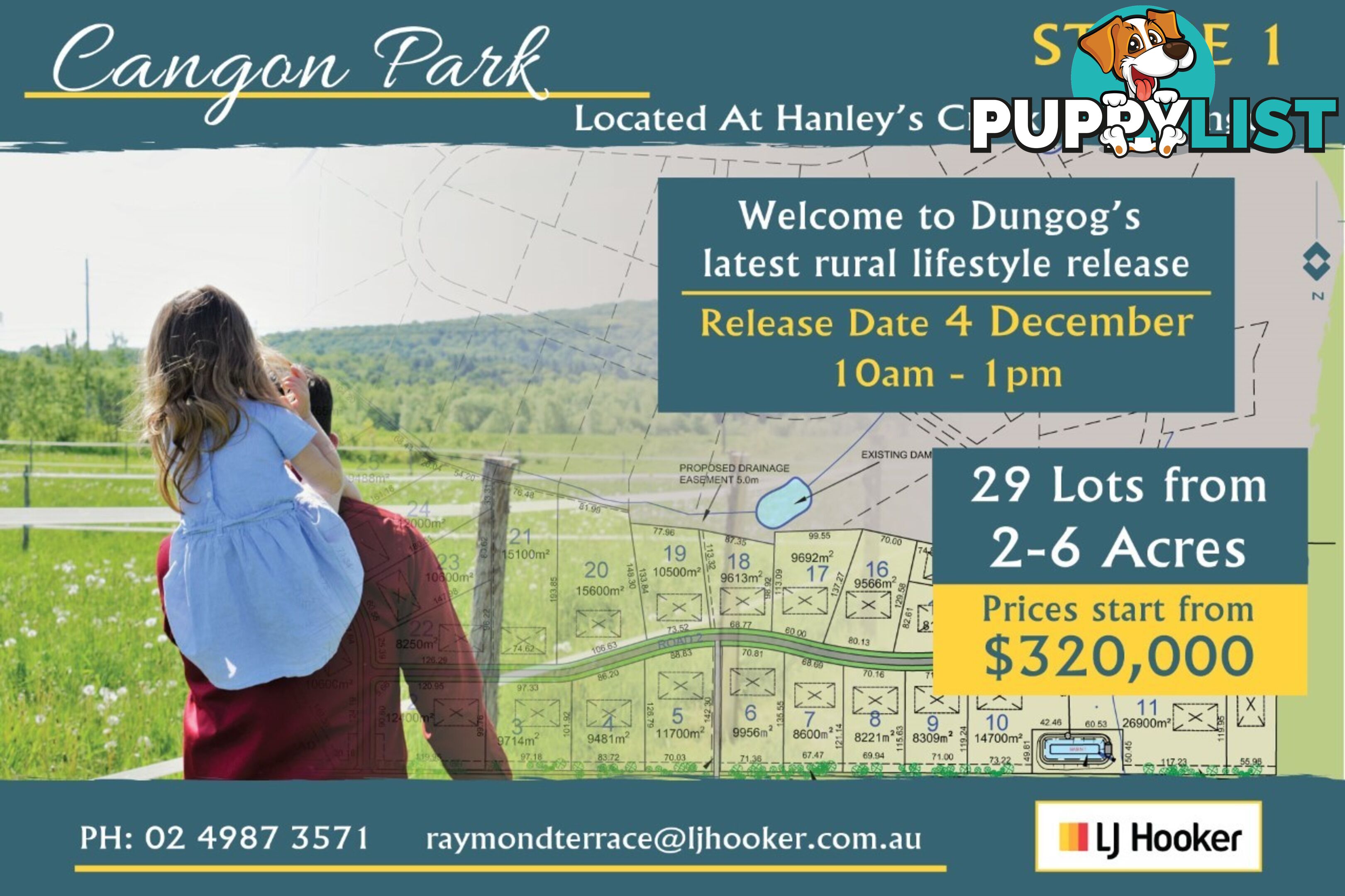 Lot 17/Lot 16 Hanleys Creek Road DUNGOG NSW 2420