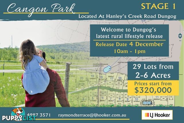 Lot 17/Lot 16 Hanleys Creek Road DUNGOG NSW 2420