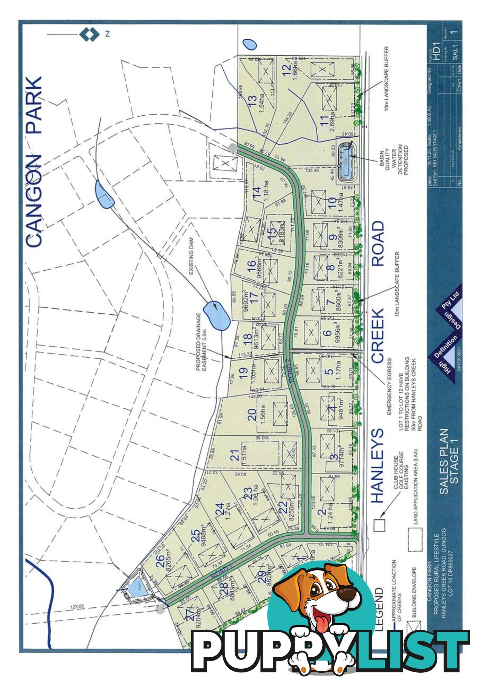 Lot 23/Lot 16 Hanleys Creek Road DUNGOG NSW 2420