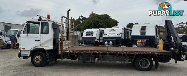 2007 Nissan UDFlat Deck Truck with Crane