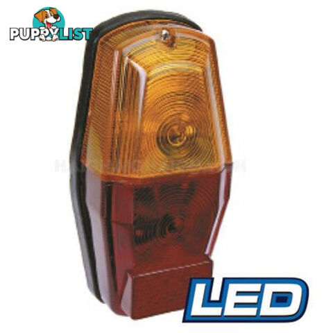 LED TRAILER LAMP RED/AMBER LED200