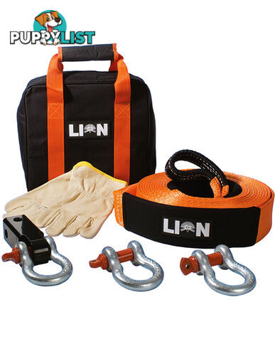 4WD RECOVERY KIT, 6PC, HEAVY DUTY, 11,000KG LA400C6