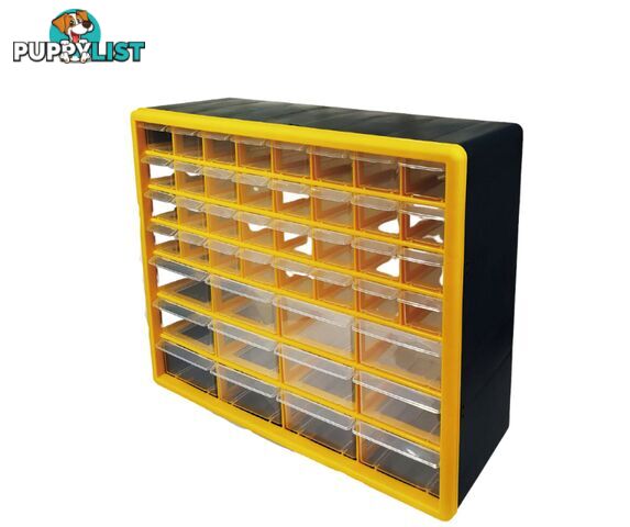 PLASTIC STORAGE BOX WITH 44 DRAWERS