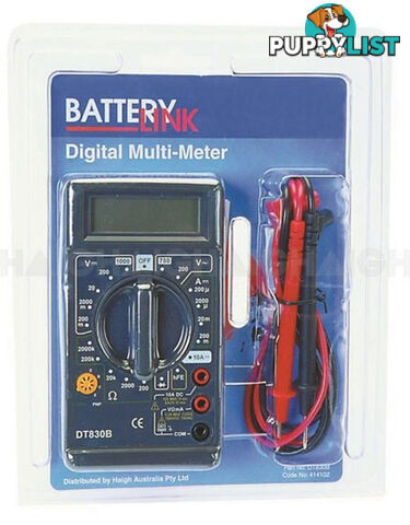 MULTI METER/WITH TEST LEAD & BATTERY DT830B