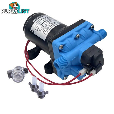 HYDROFLOW 12V WATER PRESSURE PUMP 11LTR 7400