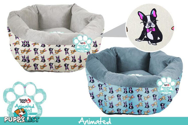 1PCE EXT/LARGE POD PET BED PUG 60CM X 60CM