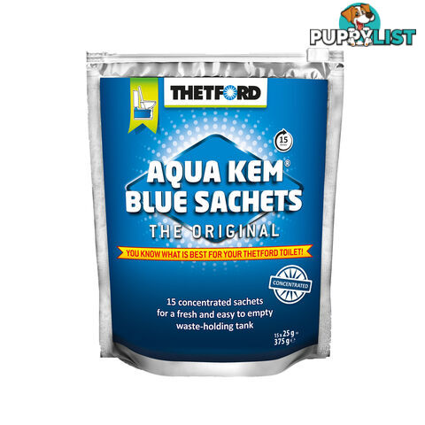 AQUA KEM BLUE SACHETS CONCENTRATED 25G T30240ZK