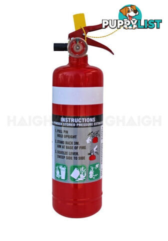 FIRE EXTINGUISHER 1.0KG 1A10B:E FW3