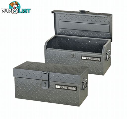 TOOLBOX D PLATE FLUSH LID GREY 480MM TB10