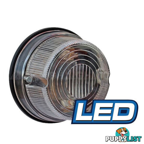 LED TRAILER LAMP 3INCH CLEAR LED1003C