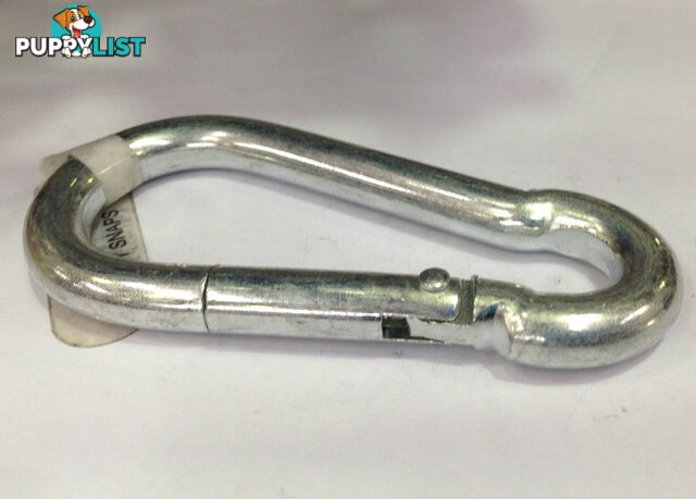 8MM ZINC PLATED SNAP HOOK