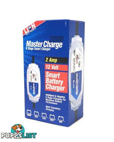 BATTERY CHARGER, 8 STAGE INTELLIGENT, 2 AMP AUTOMATIC LA071-2