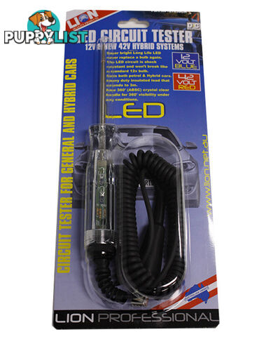 12V & 42 V LED CIRCUIT TESTER 3M CABLE ( LED LIGHT) LT038CH