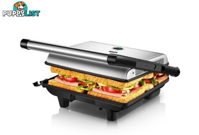 4 SLICE STAINLESS STEEL SANDWICH PRESS