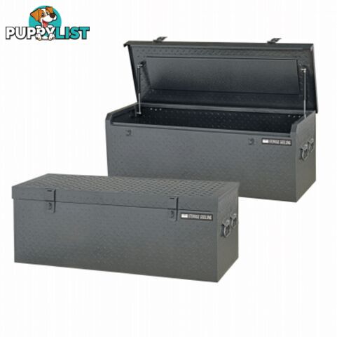 TOOLBOX D PLATE FLUSH LID GREY1220MM