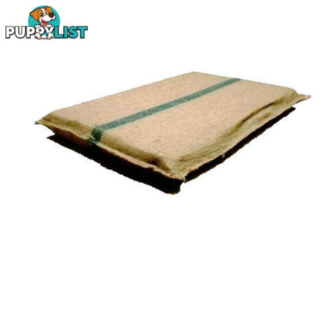 HESSIAN DOG BED PLUSH