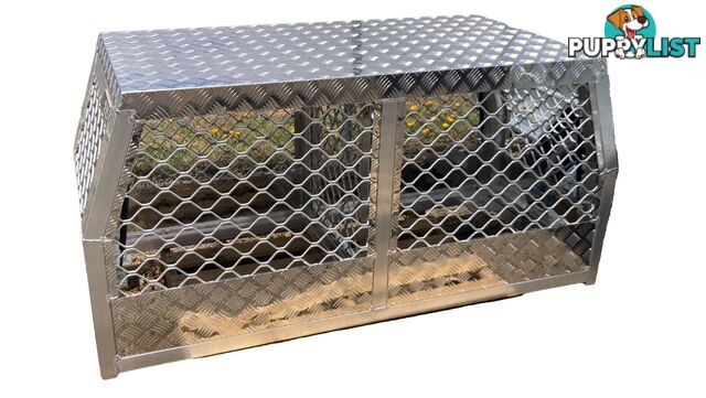 ALUMINIUM DOG BOX OPEN BOTH SIDE ANI800