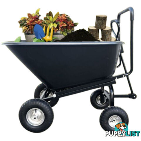 150L BLACK DUMP CART DCA-156