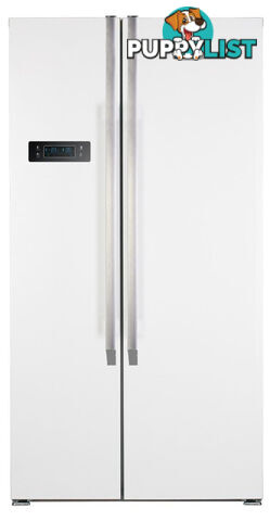 562L SIDE BY SIDE WHITE FRIDGE & FREEZER