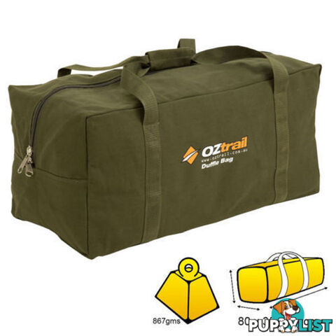 CANVAS DUFFLE BAG LARGE BPC-DUFL-D