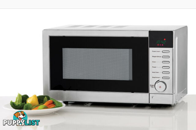 20 LITRE ELECTRONIC MICROWAVE - STAINLESS STEEL