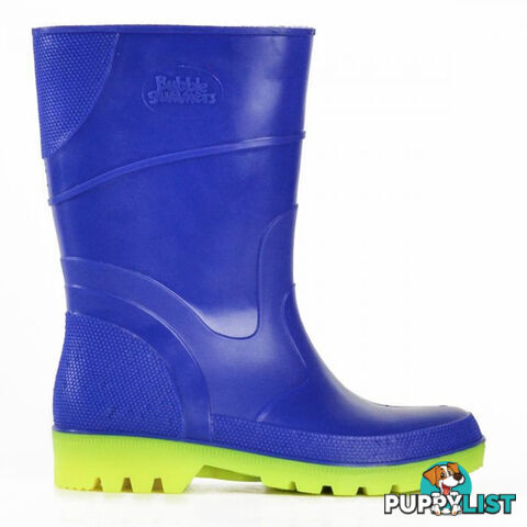 BUBBLEGUMMER - HIGH GUMBOOT BLUE/YELLOW 29298130