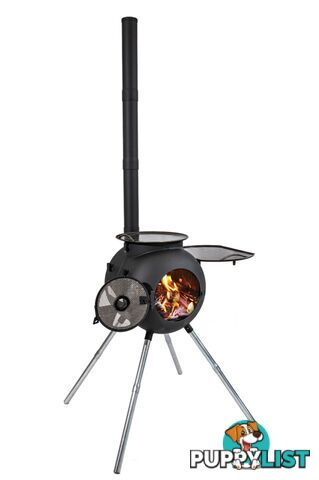 OZPIG PORTABLE WOOD FIRED STOVE OZP001-02