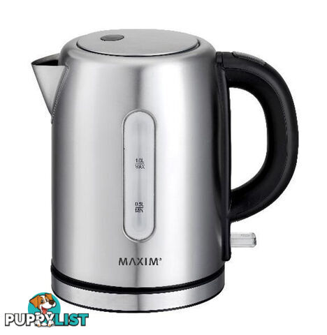 KITCHENPRO 1L CORDLESS STAINLESS STEEL KETTLE